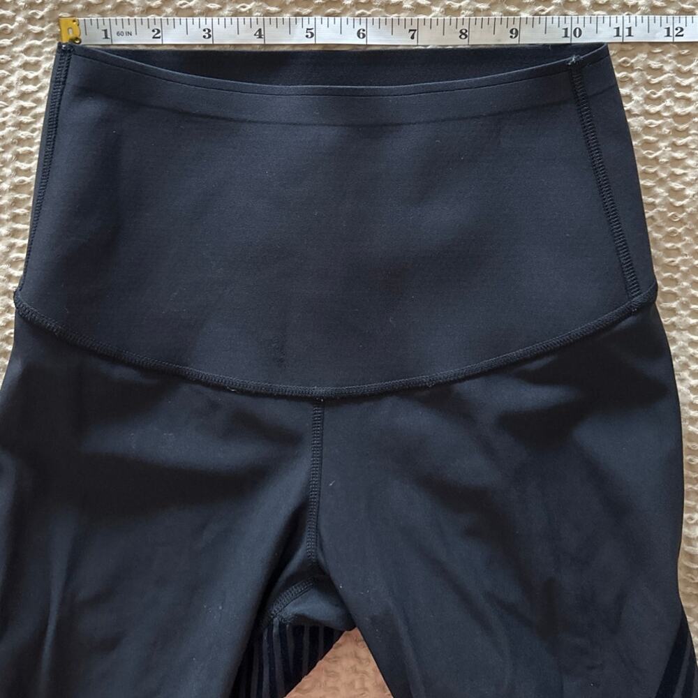 Women's Black High-Waist Leggings - Picture 6 of 7